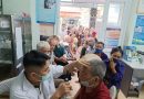 Trung tâm Y tế huyện Ba Chẽ  phối hợp khám sàng lọc các bệnh về mắt năm 2022